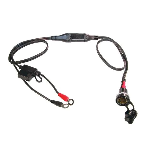 OptiMate CABLE O-08, Standard BIKE socket, with battery lead